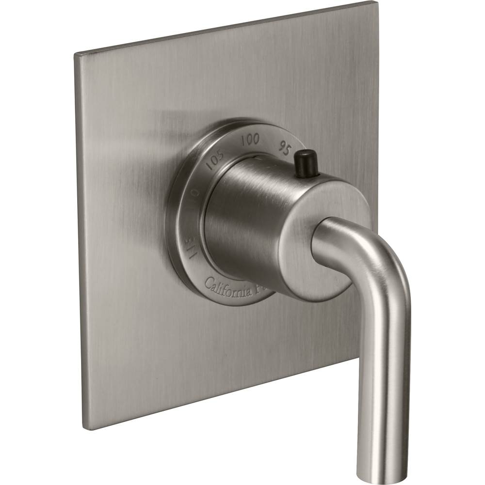 California Faucets - StyleTherm 3/4'' Thermostatic Trim Only - Gloss White