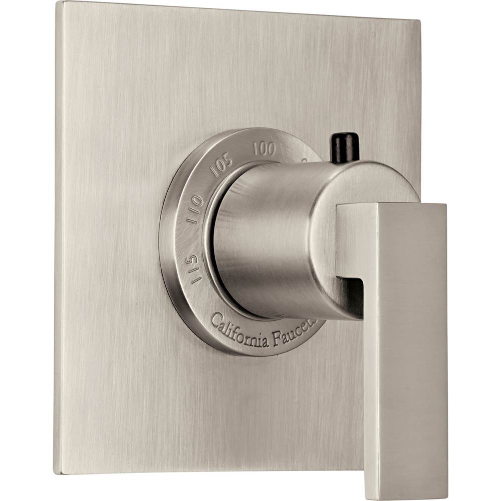 California Faucets - StyleTherm 3/4'' Thermostatic Trim Only - Gloss White