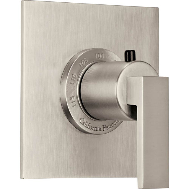 California Faucets - StyleTherm 3/4'' Thermostatic Trim Only - Gloss White