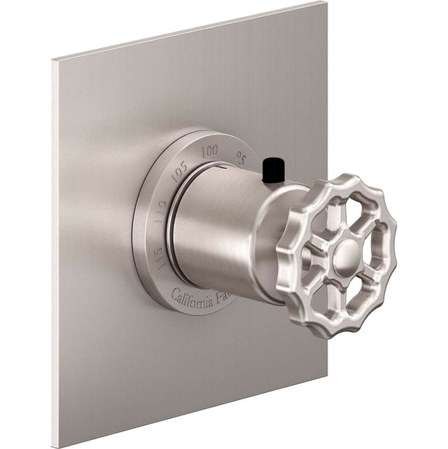 California Faucets - StyleTherm 3/4'' Thermostatic Trim Only - Gloss White