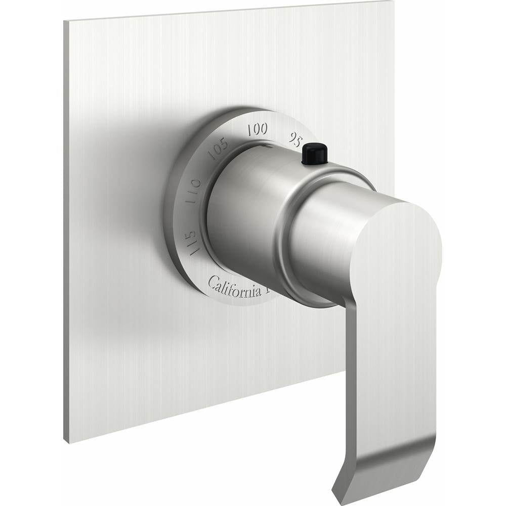 California Faucets - StyleTherm 3/4'' Thermostatic Trim Only - Gloss White