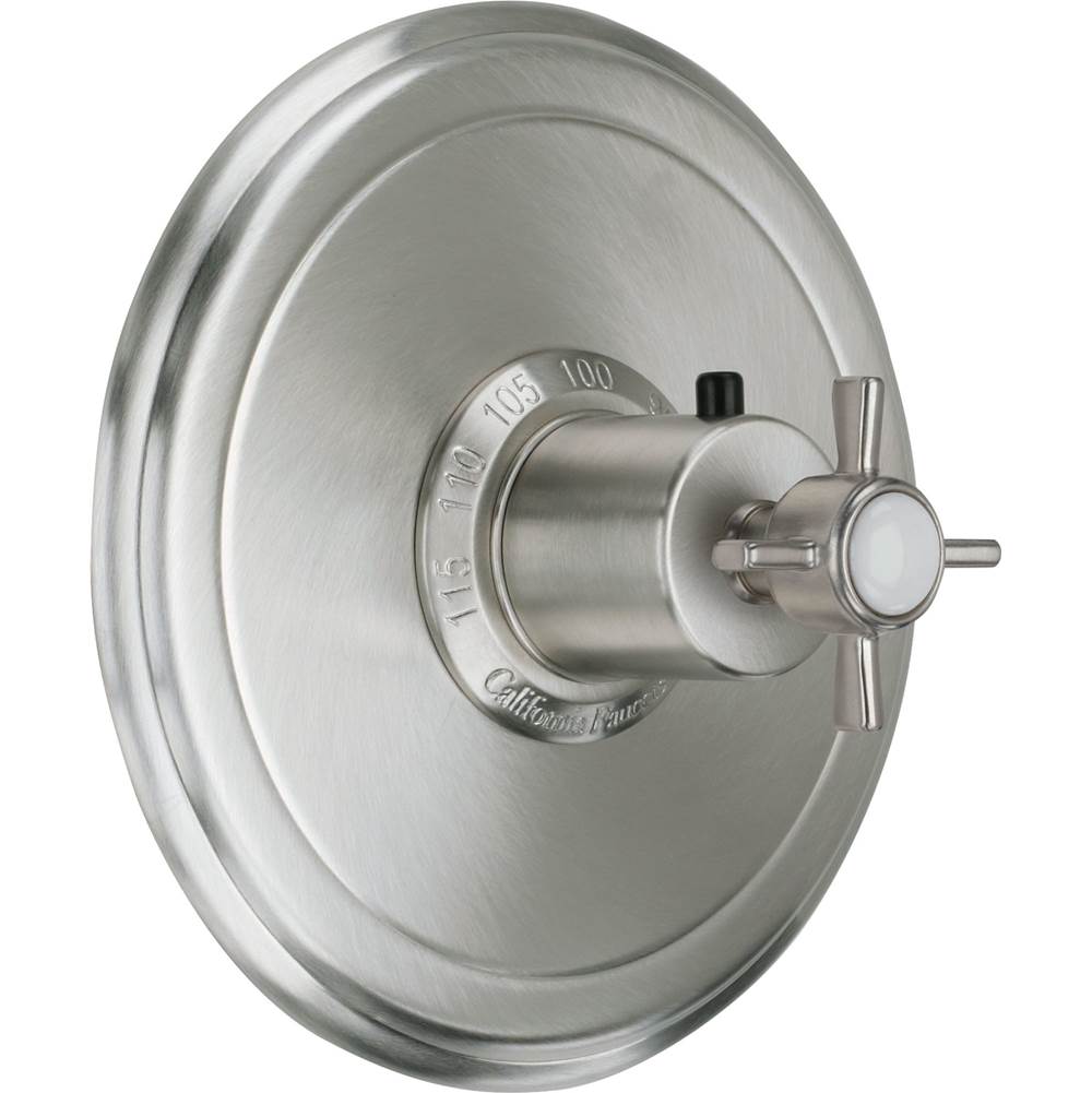 California Faucets - StyleTherm 3/4'' Thermostatic Trim Only - Gloss White
