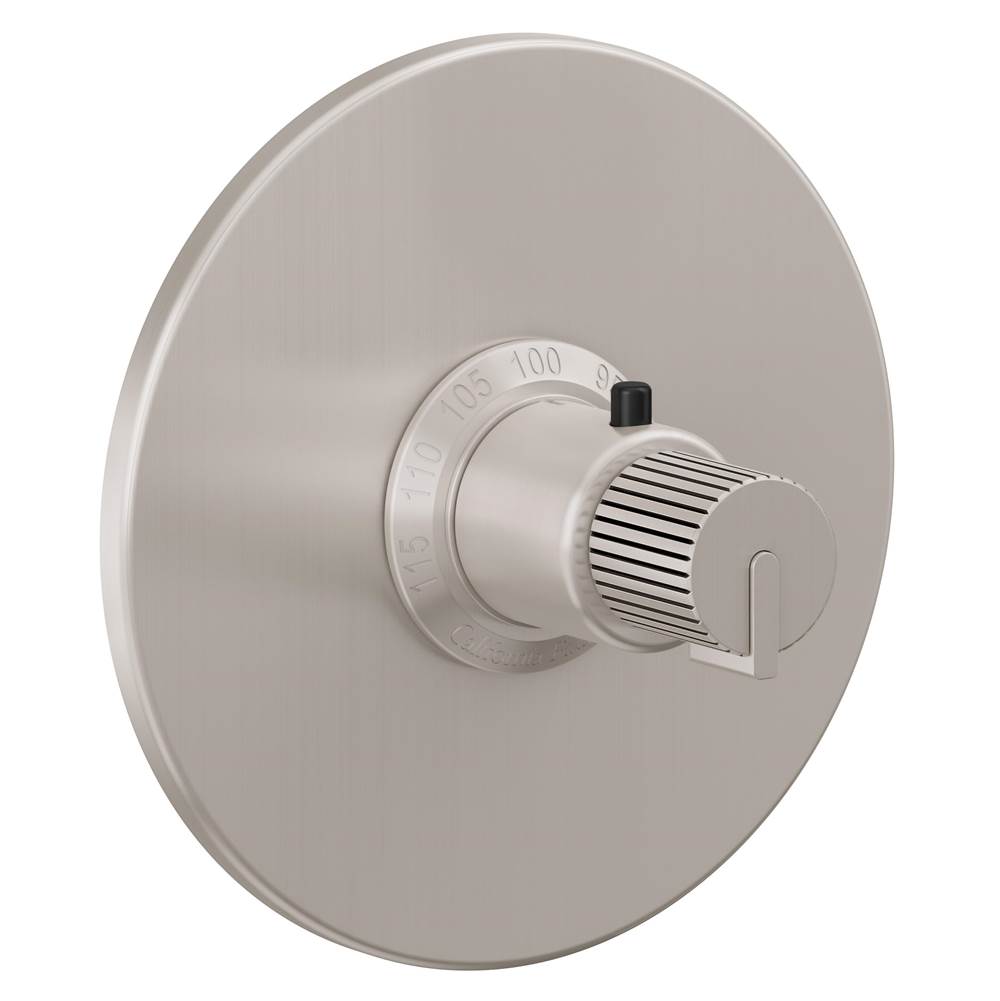 California Faucets - StyleTherm 3/4'' Thermostatic Trim Only - Ultra Stainless Steel Pvd