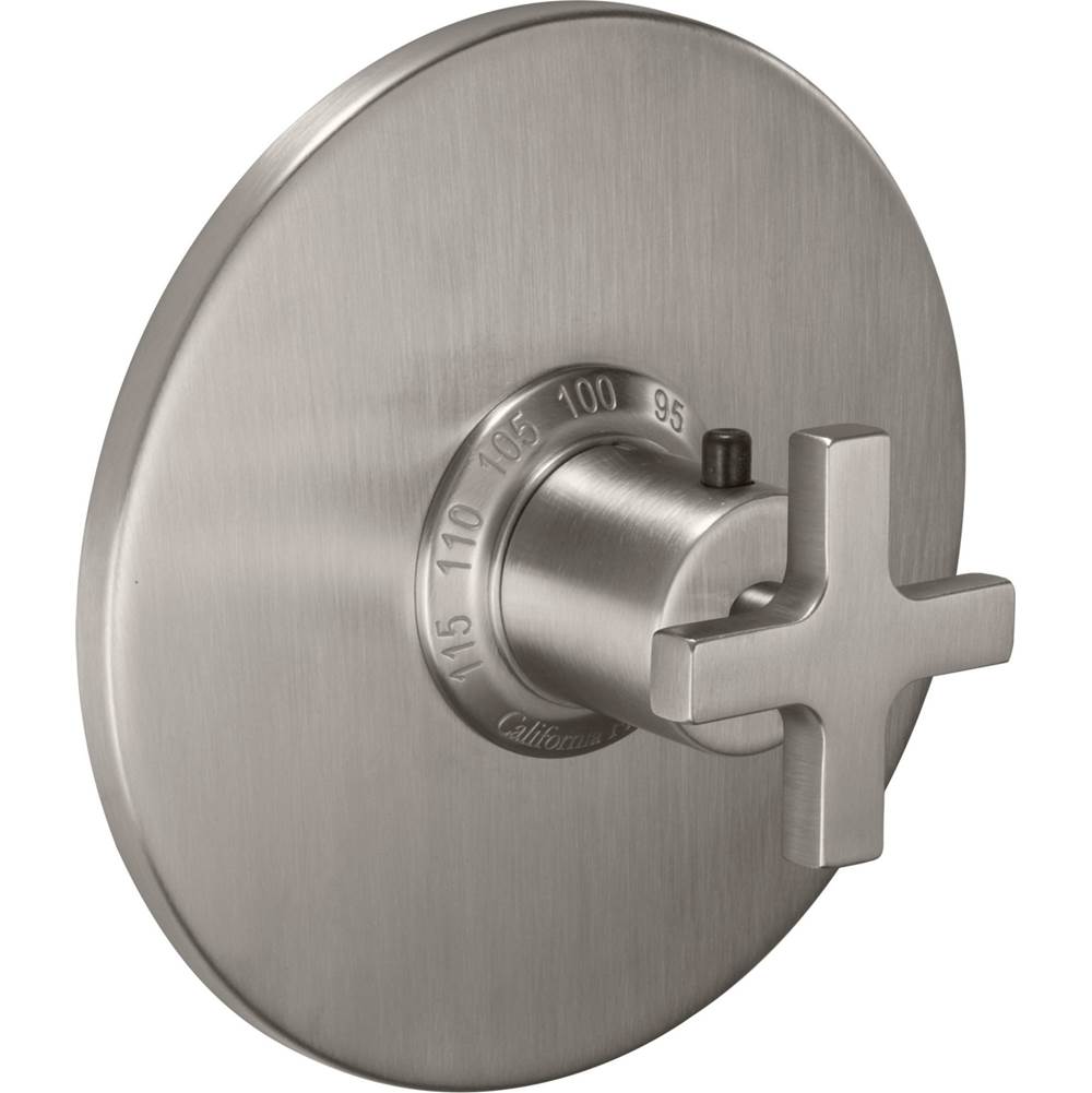 California Faucets - StyleTherm 3/4'' Thermostatic Trim Only - Gloss White