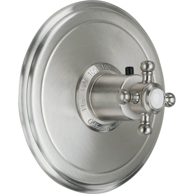 California Faucets - StyleTherm 3/4'' Thermostatic Trim Only - Gloss White