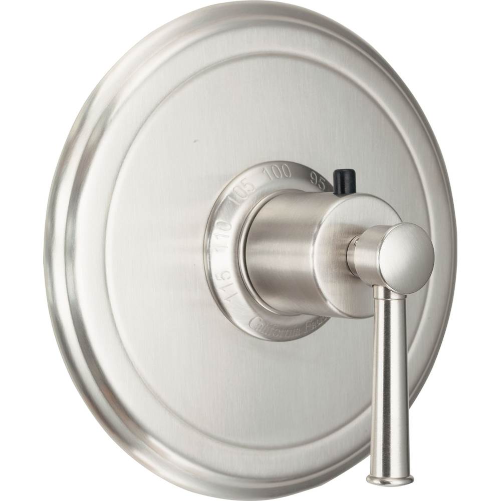 California Faucets - StyleTherm 3/4'' Thermostatic Trim Only - Gloss White