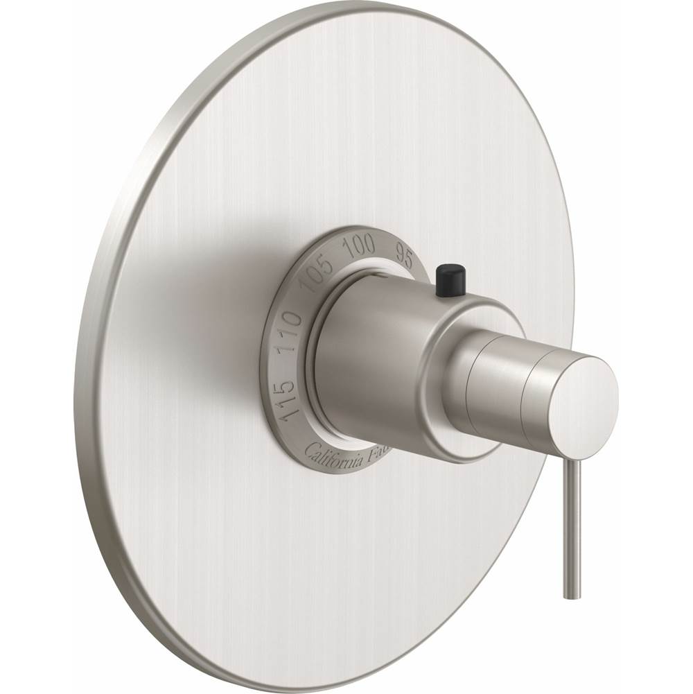 California Faucets - StyleTherm 3/4'' Thermostatic Trim Only - Gloss White