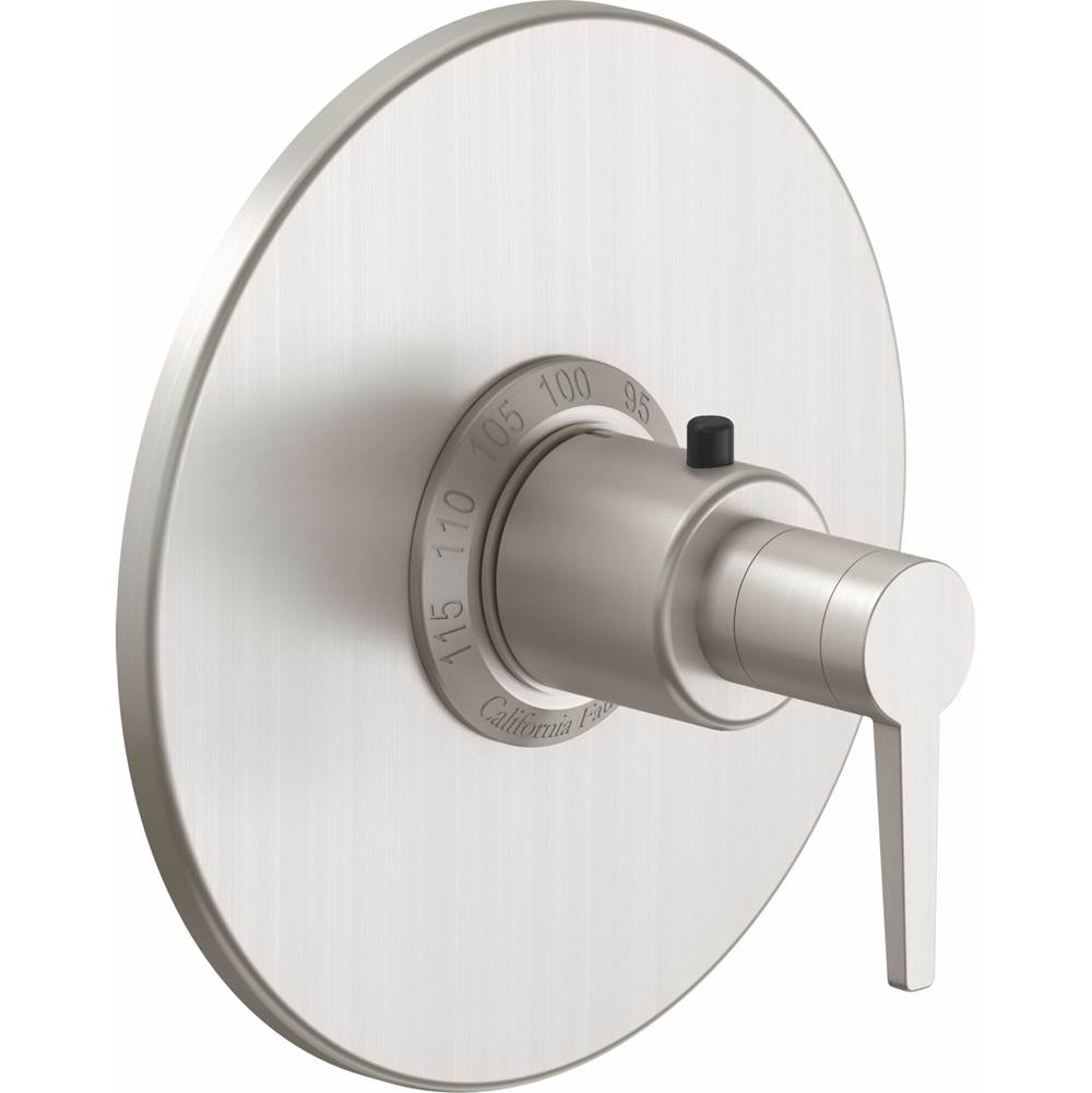 California Faucets - StyleTherm 3/4'' Thermostatic Trim Only - Gloss White