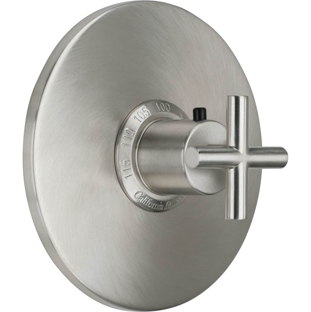 California Faucets - StyleTherm 3/4'' Thermostatic Trim Only - Gloss White