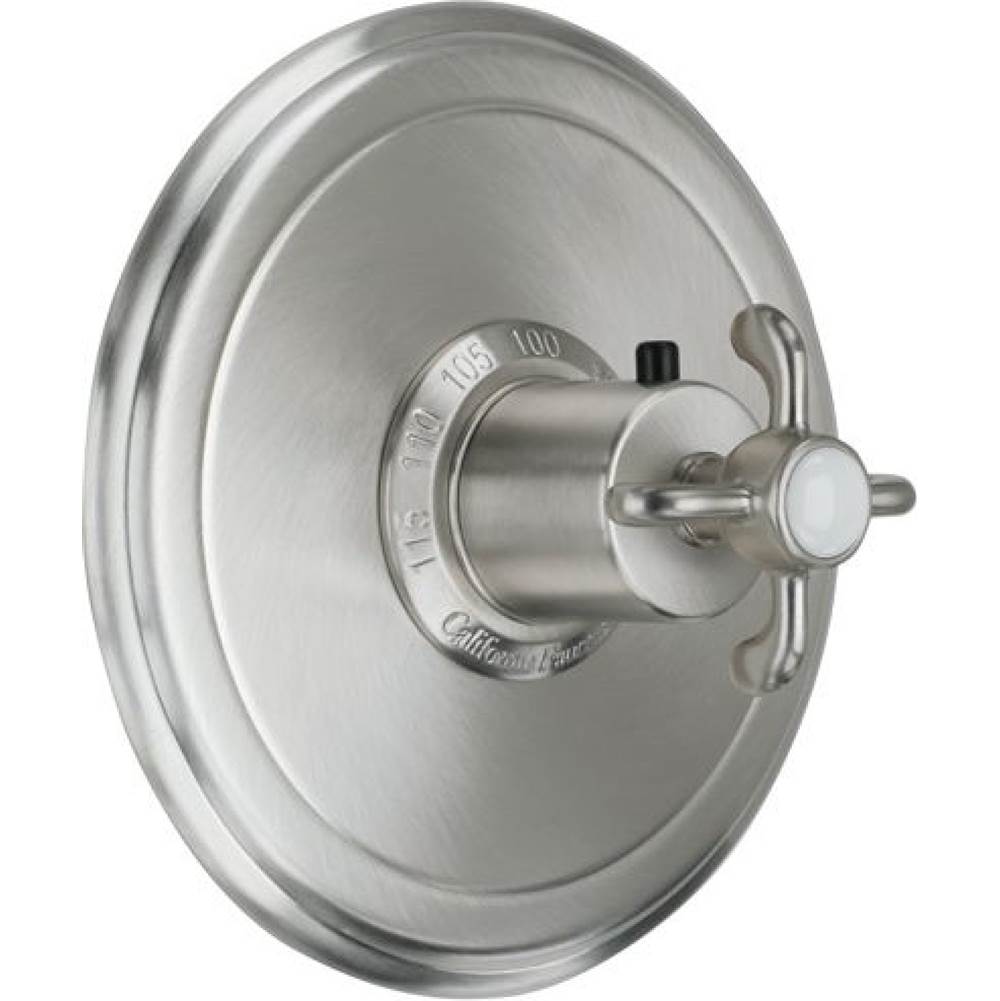 California Faucets - StyleTherm 3/4'' Thermostatic Trim Only - Gloss White