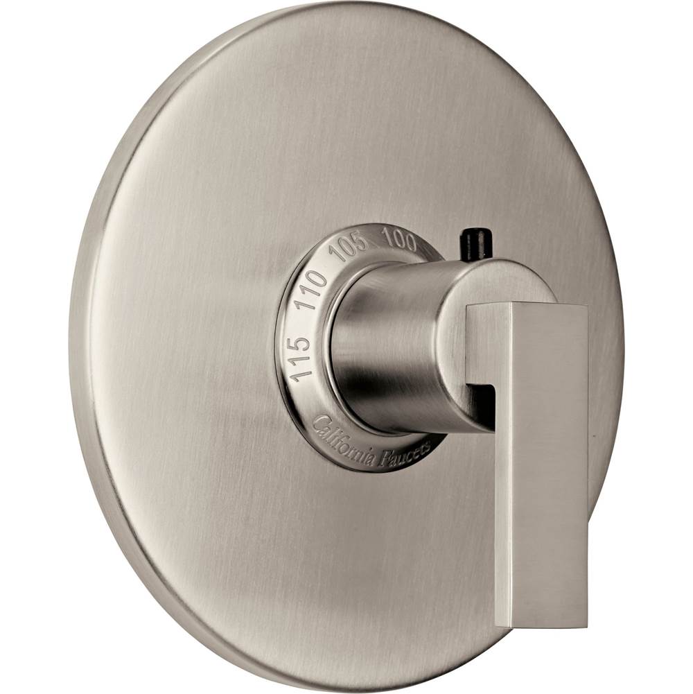 California Faucets - StyleTherm 3/4'' Thermostatic Trim Only - Gloss White