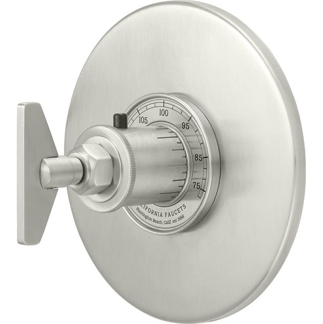 California Faucets - StyleTherm 3/4'' Thermostatic Trim Only - Gloss White