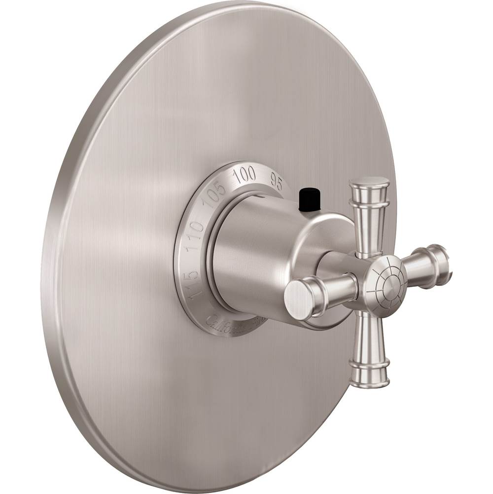California Faucets - StyleTherm 3/4'' Thermostatic Trim Only - Gloss White