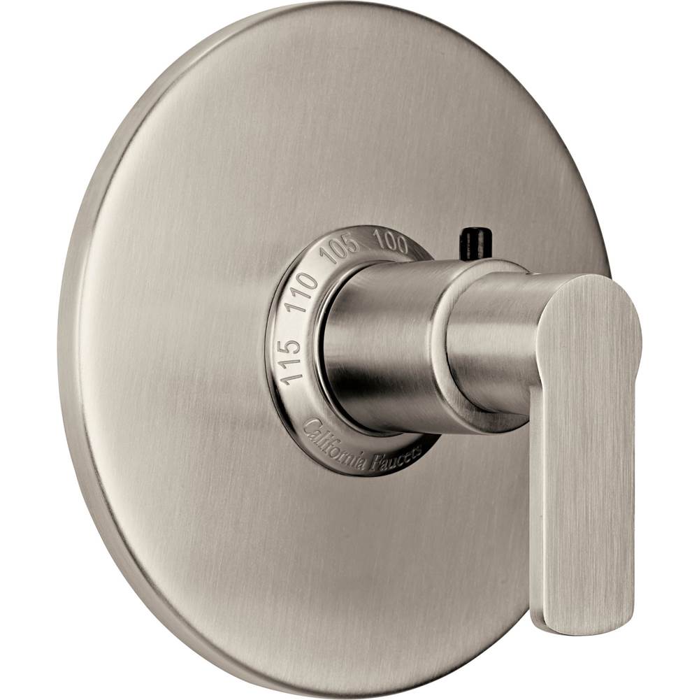 California Faucets - StyleTherm 3/4'' Thermostatic Trim Only - Gloss White