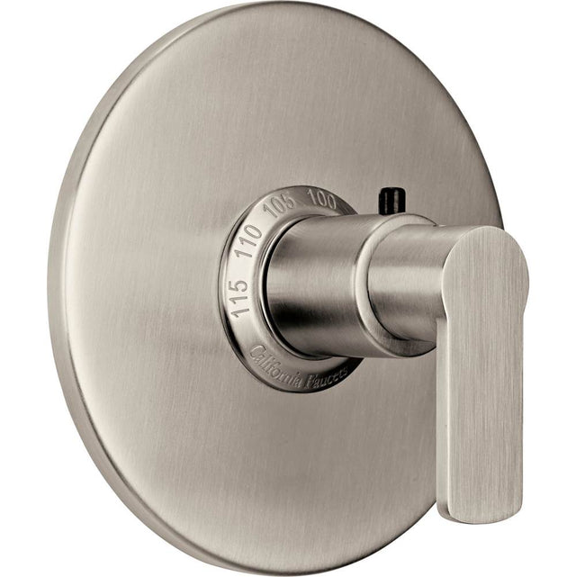 California Faucets - StyleTherm 3/4'' Thermostatic Trim Only - Gloss White