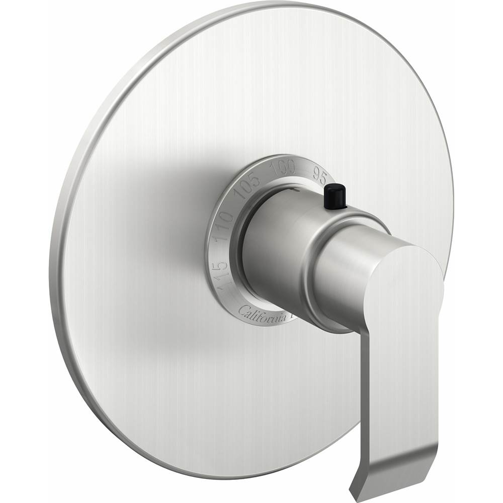 California Faucets - StyleTherm 3/4'' Thermostatic Trim Only - Gloss White