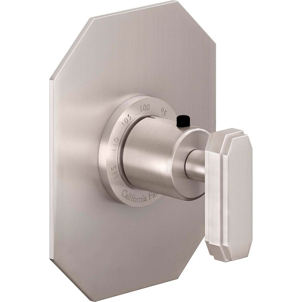 California Faucets - StyleTherm 3/4'' Thermostatic Trim Only - Gloss White