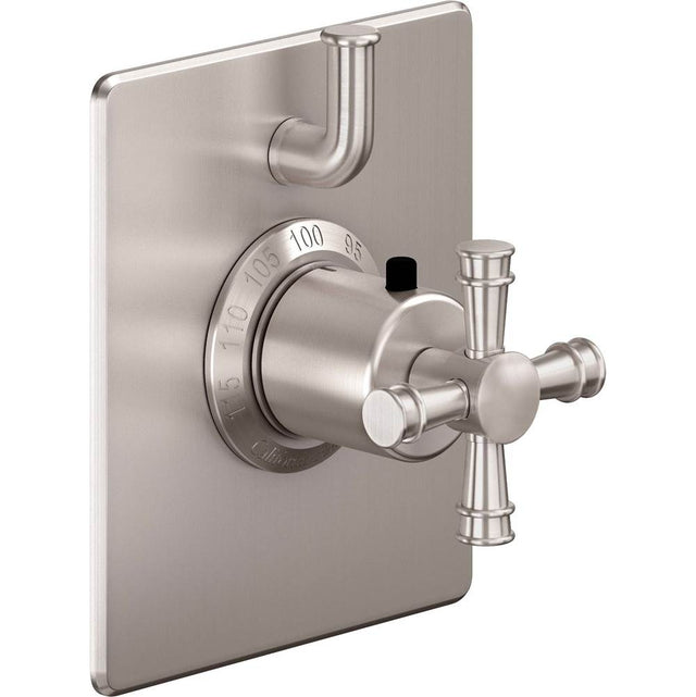 California Faucets - StyleTherm Trim Only with Single Volume Control - Gloss White