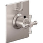 California Faucets - StyleTherm Trim Only with Single Volume Control - Gloss White
