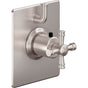 California Faucets - StyleTherm Trim Only with Single Volume Control - Gloss White