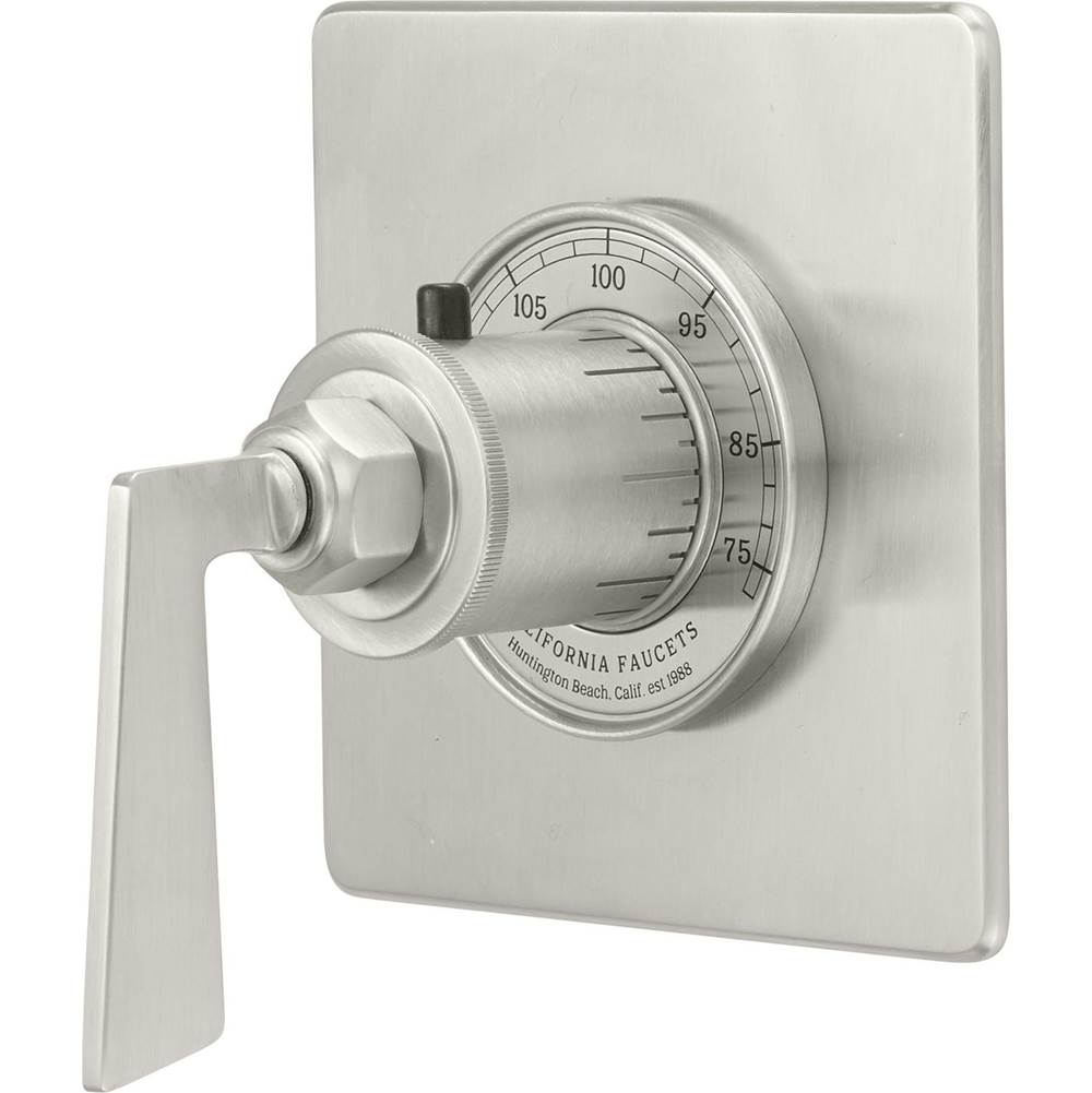 California Faucets - StyleTherm 3/4'' Thermostatic Trim Only - Gloss White