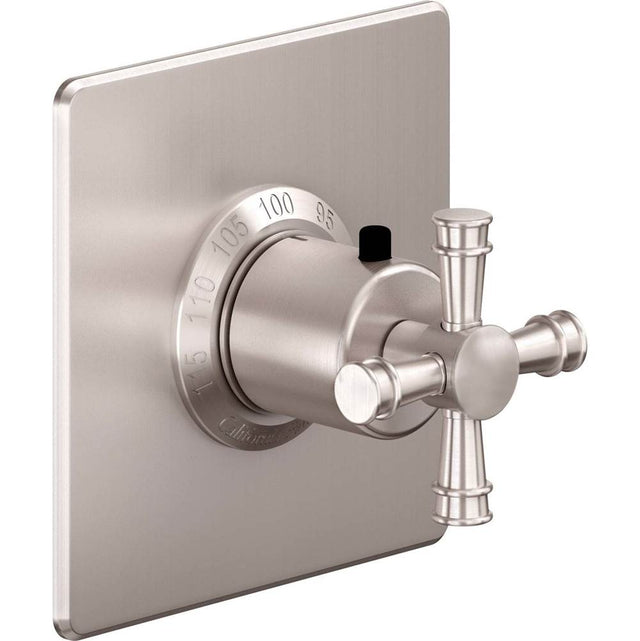 California Faucets - StyleTherm 3/4'' Thermostatic Trim Only - Gloss White