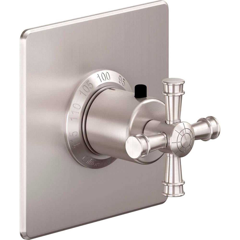 California Faucets - StyleTherm 3/4'' Thermostatic Trim Only - Gloss White