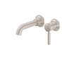 California Faucets - Single Handle Lavatory Wall Faucet Trim Only - Gloss White