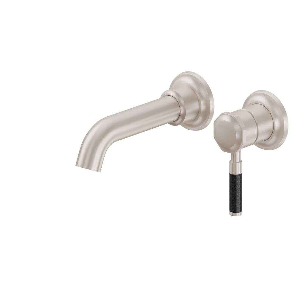 California Faucets - Single Handle Lavatory Wall Faucet Trim Only - Gloss White