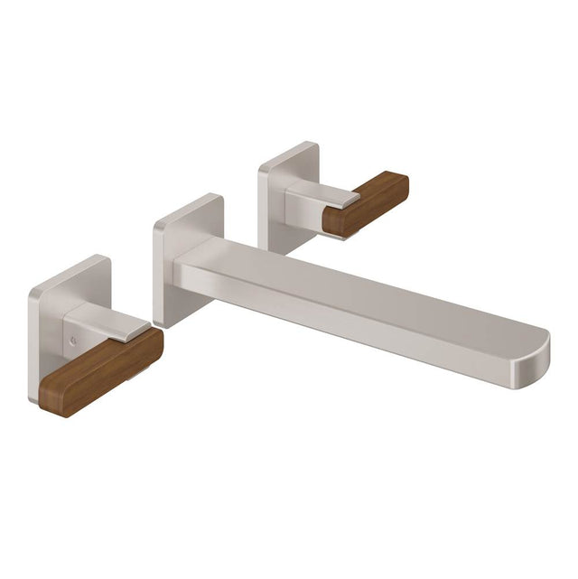 California Faucets - Two Handle Lavatory Wall Faucet Trim Only - Gloss White