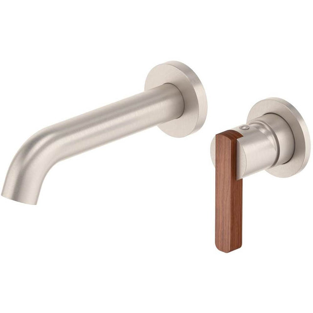 California Faucets - Single Handle Lavatory Wall Faucet Trim Only - Gloss White