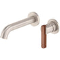 California Faucets - Single Handle Lavatory Wall Faucet Trim Only - Gloss White