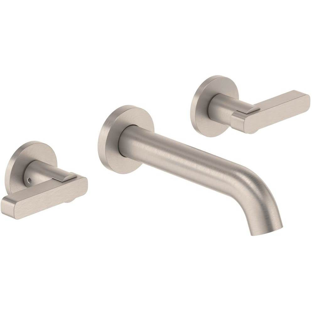 California Faucets - Two Handle Lavatory Wall Faucet Trim Only - Gloss White