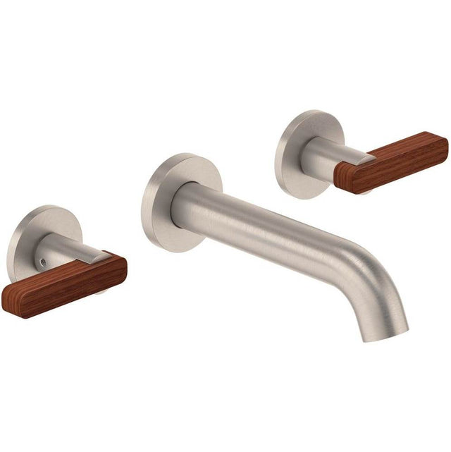 California Faucets - Two Handle Lavatory Wall Faucet Trim Only - Gloss White