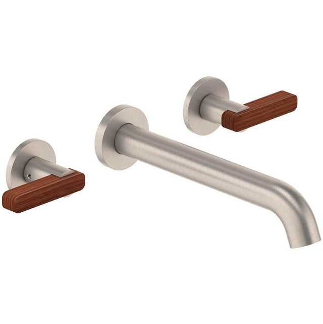 California Faucets - Two Handle Lavatory Wall Faucet Trim Only - Gloss White