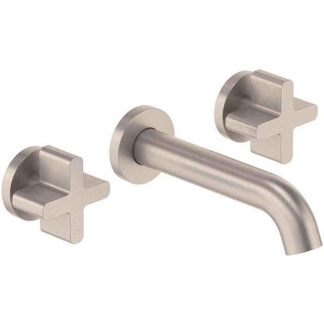 California Faucets - Two Handle Lavatory Wall Faucet Trim Only - Gloss White