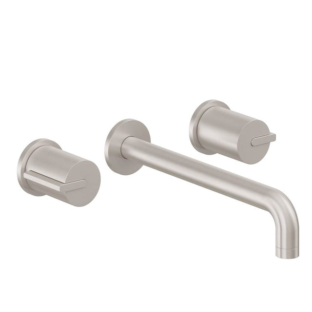 California Faucets - Two Handle Lavatory Wall Faucet Trim Only - Gloss White