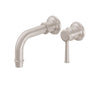 California Faucets - Single Handle Lavatory Wall Faucet Trim Only - Polished Brass Pvd