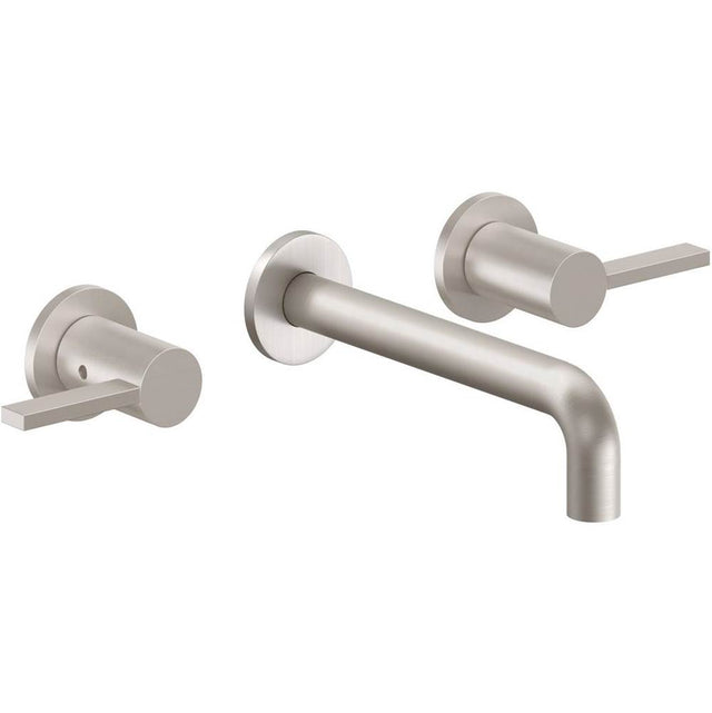 California Faucets - Two Handle Lavatory Wall Mount Faucet Trim Only - Gloss White