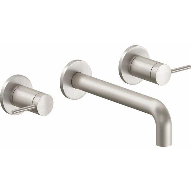 California Faucets - Two Handle Lavatory Wall Faucet Trim Only - Gloss White