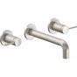 California Faucets - Two Handle Lavatory Wall Faucet Trim Only - Gloss White