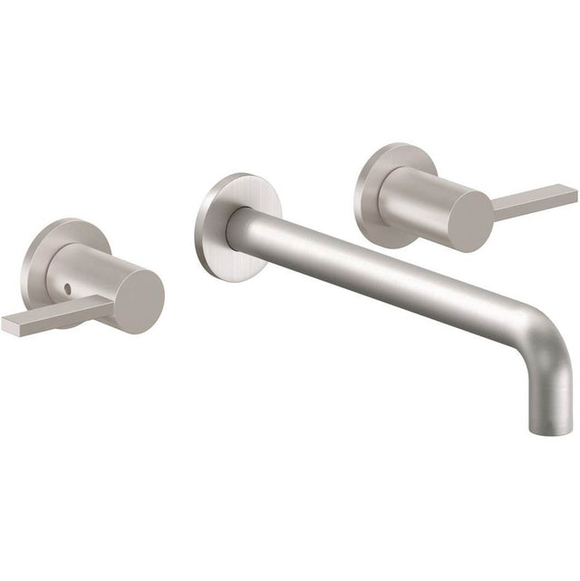 California Faucets - Two Handle Lavatory Wall Mount Faucet Trim Only - Gloss White