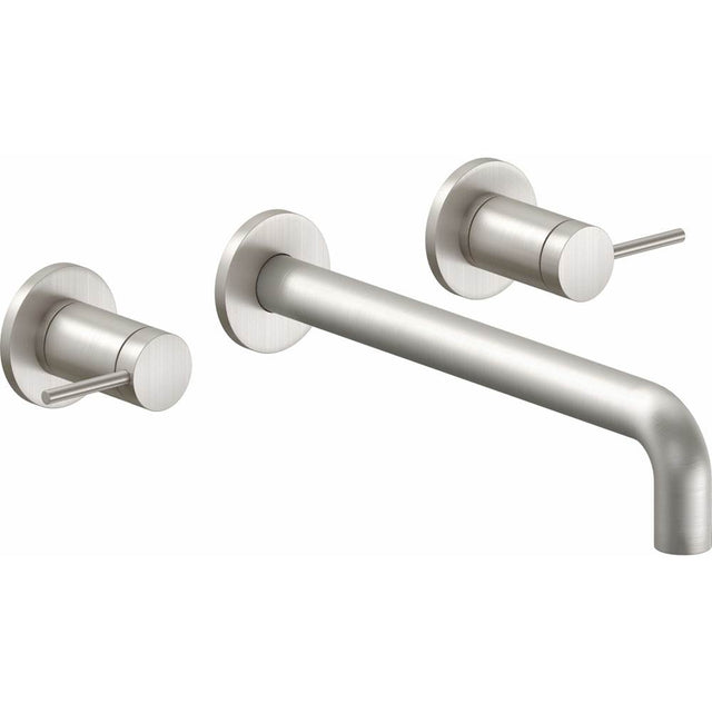 California Faucets - Two Handle Lavatory Wall Faucet Trim Only - Gloss White