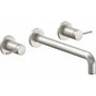 California Faucets - Two Handle Lavatory Wall Faucet Trim Only - Gloss White