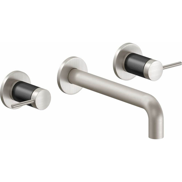 California Faucets - Two Handle Lavatory Wall Faucet Trim Only - Gloss White