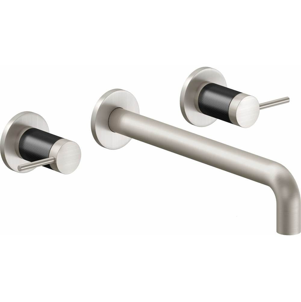California Faucets - Two Handle Lavatory Wall Faucet Trim Only - Gloss White