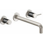 California Faucets - Two Handle Lavatory Wall Faucet Trim Only - Gloss White