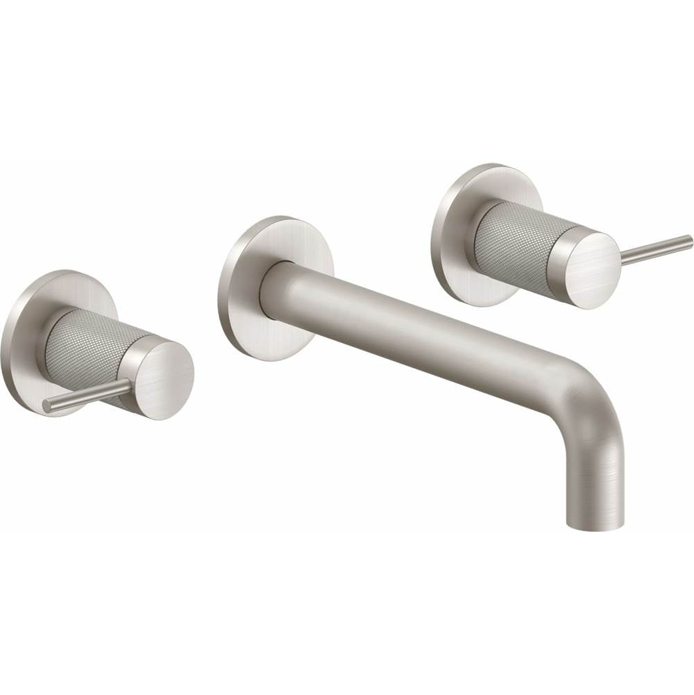 California Faucets - Two Handle Lavatory Wall Faucet Trim Only - Gloss White