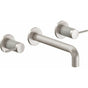 California Faucets - Two Handle Lavatory Wall Faucet Trim Only - Gloss White