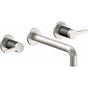 California Faucets - Two Handle Lavatory Wall Faucet Trim Only - Gloss White